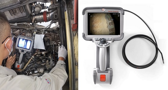 手持式高清電子內窺鏡Mentor Visual iQ在孔探檢測中的應用 手持式高清電子內窺鏡Mentor Visual iQ在孔探檢測中的應用