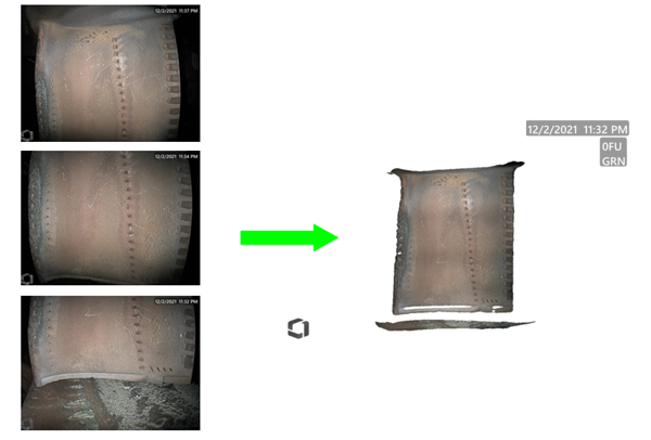 一次性準確測量航空發動機內部的大尺寸缺陷 一次性準確測量航空發動機內部的大尺寸缺陷