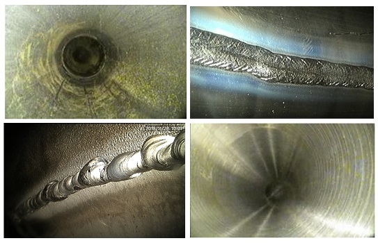 工業內窺鏡檢測導管內部實拍圖 工業內窺鏡檢測導管內部實拍圖