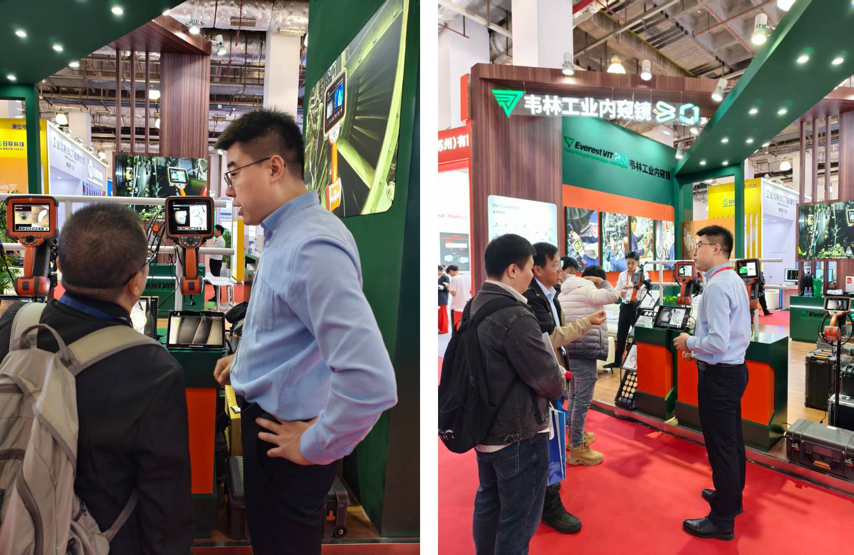 韋林工業內窺鏡產品吸引大量客戶關注 韋林工業內窺鏡產品吸引大量客戶關注